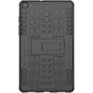 Xiper - Rugged Hybrid Samsung Galaxy Tab A 8.0 (2019) Case - Zwart