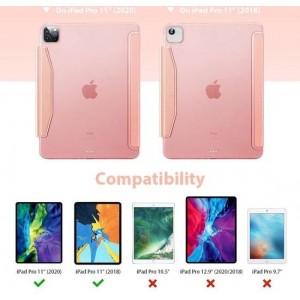 Hoesje ESR Apple iPad Pro 11 (2020) Yippee Color Case - Roze/Goud