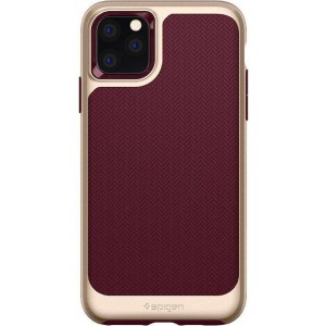 Hoesje Apple iPhone 11 Pro Max - Spigen Neo Hybrid Case - Bordeaux Rood