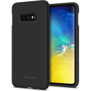 Spigen Silicone Fit Case Samsung Galaxy S10e - Zwart