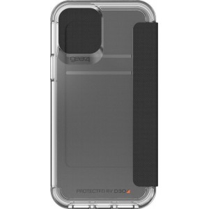 Gear4 Wembley Flip Booktype iPhone 12 (Pro) hoesje - Transparant