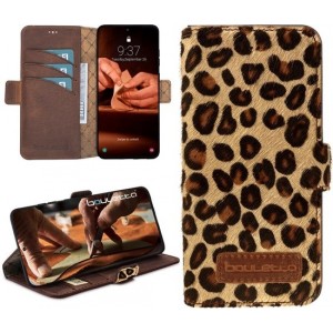 Bouletta - Samsung S20 Plus hoesje - BookCase - Furry Leopard