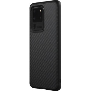 RhinoShield SolidSuit Samsung Galaxy S20 Ultra Hoesje Carbon Fiber