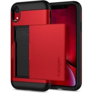 Spigen Slim Armor Hoesje voor Apple iPhone XR - Rood