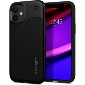 Spigen Apple iPhone 12 / 12 Pro Hoesje Hybrid NX Zwart