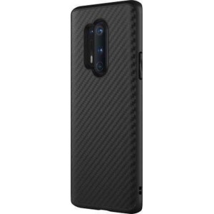 RhinoShield SolidSuit OnePlus 8 Pro Hoesje Zwart Carbon Fiber