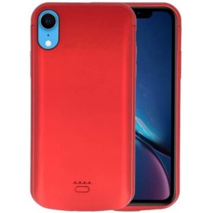 Rood Smart Batterij Case voor iPhone XR 5000 mAh