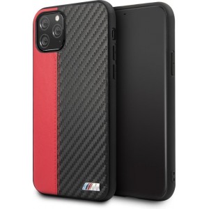 BMW M-serie koolstofvezeleffect met streep voor IPhone 11