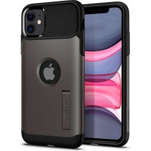 Spigen Slim Armor Apple iPhone 11 Hoesje - Gunmetal