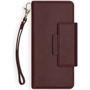 Selencia Llyr 2-in-1 Uitneembare Slang Bookcase iPhone Xr hoesje - Donkerrood