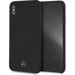 Mercedes-Benz Silicone Case - Apple iPhone XS Max (6.5") - Zwart