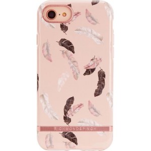 Richmond & Finch Feathers - Rose gold details for IPhone 6/6s/7/8/SE 2G pink