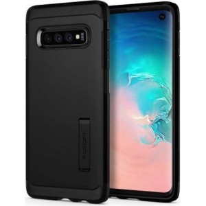 Spigen Tough Armor Samsung Galaxy S10 Hoesje - Zwart