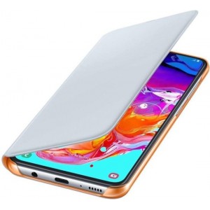 Samsung Galaxy A70 Originele Wallet Cover Wit