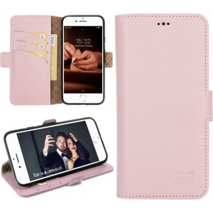 Bouletta - Lederen New iPhone SE (2020) - BookCase - Nude Pink