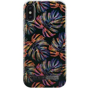 iDeal of Sweden iPhone XS / X Fashion Hoesje Neon Tropical