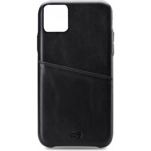 Senza Pure Leather Cover with Card Slot Apple iPhone 11 Pro Max Deep Black