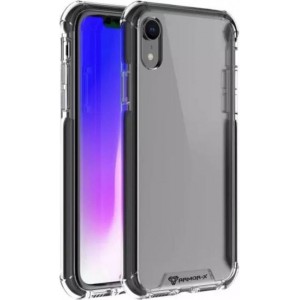 Armor X CBN-Series Apple iPhone XR Hybride Hoesje Transparant Zwart