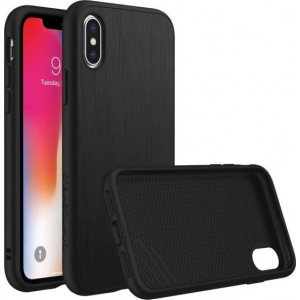 RhinoShield SolidSuit Brushed Steel iPhone X Hoesje