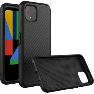 RhinoShield SolidSuit Google Pixel 4 Hoesje Carbon Zwart