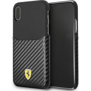 Ferrari Carbon Card Hardcase iPhone X