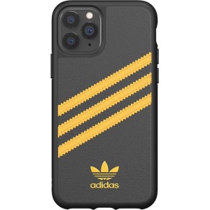 adidas OR Moulded Case PU SS20 for iPhone 11 Pro black/collegiate gold