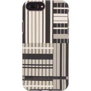 Richmond & Finch Platinum Stripes - Black details for iPhone 6+/6s+/7+/8+ colourful