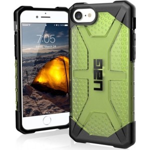 Urban Armor Gear Plasma Series Apple iPhone SE 2020 Hoesje Neon Groen