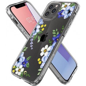 Spigen Ciel by Cyrill Cecile iPhone 12 / 12 Pro Hoesje - Midnight Bloom