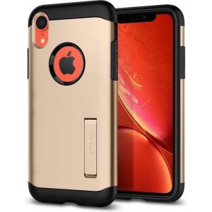 Spigen Slim Armor Apple iPhone Xr Hoesje - Goud