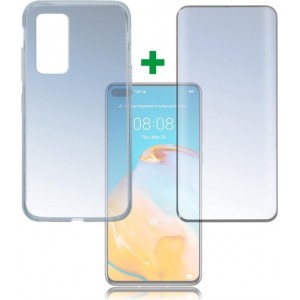 4smarts 360° Protection Case Huawei P40 - Zwart