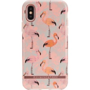 Richmond & Finch Pink Flamingo - Rose gold details for iPhone X pink