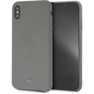 Mercedes-Benz Silicone Case - Apple iPhone XS Max (6.5") - Grijs