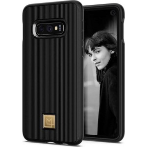 Spigen La Manon Classy Samsung Galaxy S10e Hoesje - Zwart