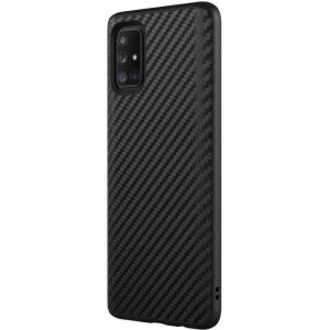 RhinoShield SolidSuit Samsung Galaxy A71 Hoesje Carbon Fiber