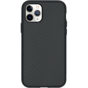 RhinoShield SolidSuit Backcover iPhone 11 Pro hoesje - Carbon Fiber Black