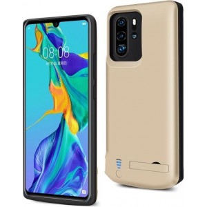 Lunso - Battery Power Case hoes - Huawei P30 Pro - 5000 mAh - Goud