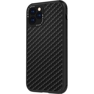 Black Rock Cover Robust Real Carbon iPhone 11 Pro zwart