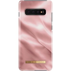 iDeal of Sweden Fashion Galaxy S10 Plus Hoesje Rose Satin