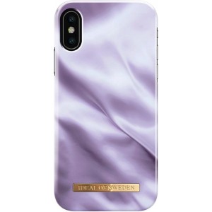 iDeal of Sweden iPhone XS / X Fashion Hoesje Lavender Satin