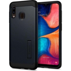 Spigen Hoesje Samsung Galaxy A40 - Slim Armor Samsung Galaxy A40 Case - Metaalkleurig