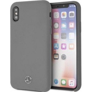 Mercedes-Benz Silicone Case - Apple iPhone X/XS (5.8") - Grijs