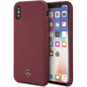 Mercedes-Benz Silicone Case - Apple iPhone X/XS (5.8") - Rood