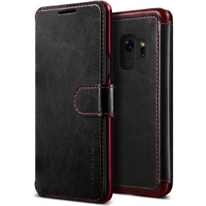 VRS Design Layered Dandy leather case Samsung Galaxy S9 - Zwart