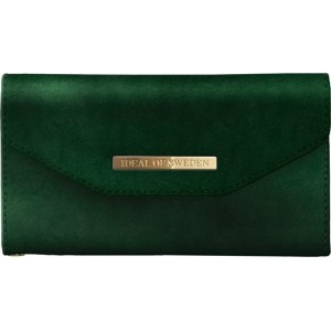 iDeal of Sweden iPhone Xr Mayfair Clutch Velvet Green