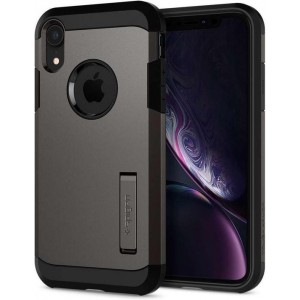 Spigen Tough Armor Apple iPhone Xr Hoesje - Gunmetal