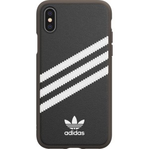 Adidas Originals Samba Backcover iPhone Xs / X hoesje - Zwart / Wit