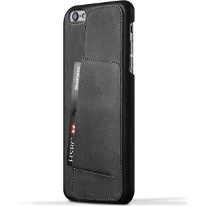 Leather Wallet Case 80° for iPhone 6 Plus - Black