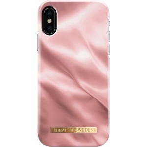 iDeal of Sweden iPhone XS / X Fashion Hoesje Rose Satin