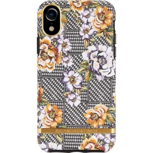 Richmond & Finch Floral Tweed - Gold details for iPhone XR colourful